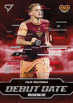 Filip Spatenka Dukla Praha SportZoo Chance Liga 2024/25 2. serie Debut Date Rookie #DD-9