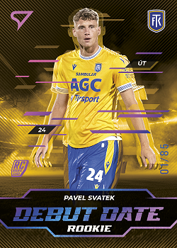 Pavel Svatek Teplice SportZoo Chance Liga 2024/25 2. serie Debut Date Rookie /85 #DD-3