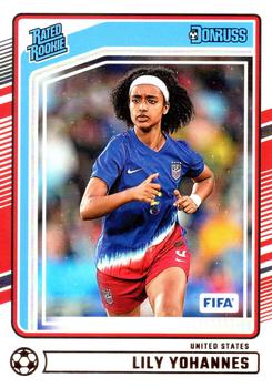 Lily Yohannes USA Panini Donruss Soccer 2024/25 Rated Rookies #183
