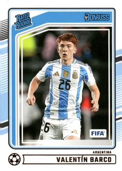Valentin Barco Argentina Panini Donruss Soccer 2024/25 Rated Rookies #185