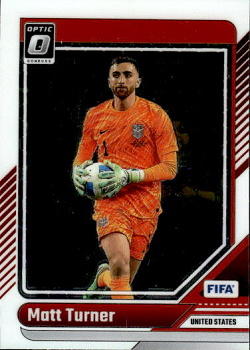Matt Turner USA Panini Donruss Soccer 2024/25 Optic #1