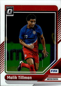 Malik Tillman USA Panini Donruss Soccer 2024/25 Optic #2
