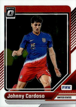 Johnny Cardoso USA Panini Donruss Soccer 2024/25 Optic #8