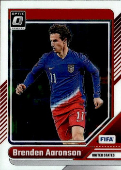 Brenden Aaronson USA Panini Donruss Soccer 2024/25 Optic #11