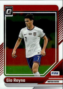 Gio Reyna USA Panini Donruss Soccer 2024/25 Optic #14
