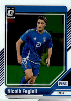 Nicolo Fagioli Italy Panini Donruss Soccer 2024/25 Optic #22