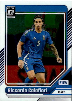 Riccardo Calafiori Italy Panini Donruss Soccer 2024/25 Optic #24