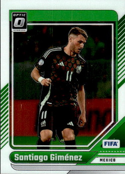 Santiago Gimenez Mexico Panini Donruss Soccer 2024/25 Optic #40