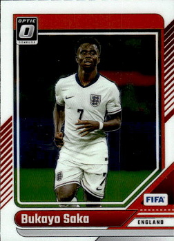 Bukayo Saka England Panini Donruss Soccer 2024/25 Optic #54
