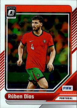 Ruben Dias Portugal Panini Donruss Soccer 2024/25 Optic #118