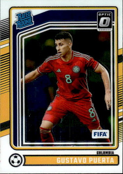 Gustavo Puerta Colombia Panini Donruss Soccer 2024/25 Optic #179