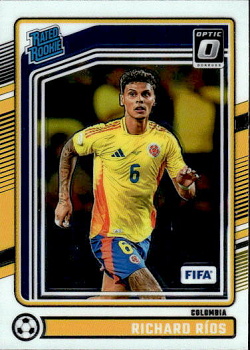 Richard Rios Colombia Panini Donruss Soccer 2024/25 Optic #186