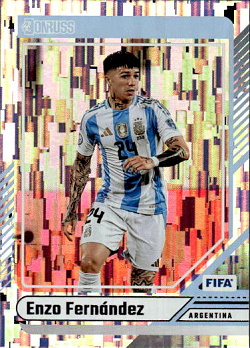 Enzo Fernandez Argentina Panini Donruss Soccer 2024/25 Silver #71