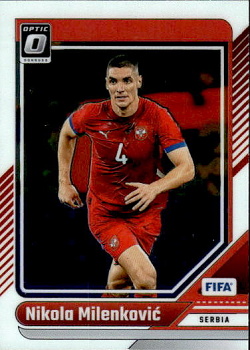Nikola Milenkovic Serbia Panini Donruss Soccer 2024/25 Optic #150