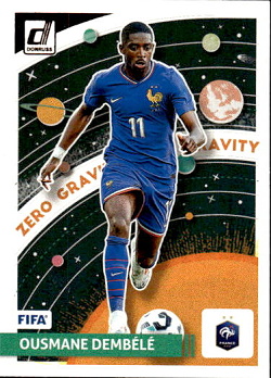 Ousmane Dembele France Panini Donruss Soccer 2024/25 Zero Gravity #ZG03