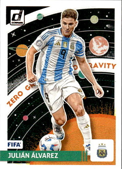 Julian Alvarez Argentina Panini Donruss Soccer 2024/25 Zero Gravity #ZG04