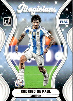 Rodrigo de Paul Argentina Panini Donruss Soccer 2024/25 Magicians #MG19