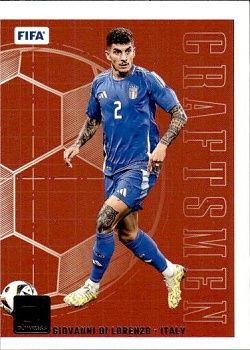 Giovanni Di Lorenzo Italy Panini Donruss Soccer 2024/25 Craftsmen Silver #CR17