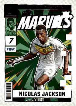 Nicolas Jackson Senegal Panini Donruss Soccer 2024/25 Net Marvels #NM07
