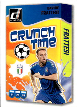Davide Frattesi Italy Panini Donruss Soccer 2024/25 Crunch Time #CT20
