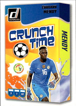 Edouard Mendy Senegal Panini Donruss Soccer 2024/25 Crunch Time Silver #CT14