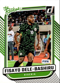Fisayo Dele-Bashiru Nigeria Panini Donruss Soccer 2024/25 The Rookies #TR19
