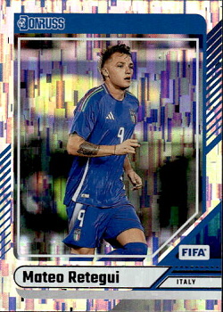 Mateo Retegui Italy Panini Donruss Soccer 2024/25 Silver #17
