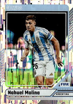 Nahuel Molina Argentina Panini Donruss Soccer 2024/25 Silver #74