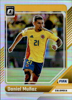 Daniel Munoz Colombia Panini Donruss Soccer 2024/25 Optic Holo Prizm #87
