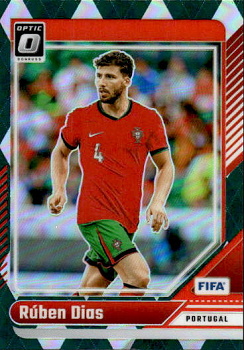 Ruben Dias Portugal Panini Donruss Soccer 2024/25 Optic Argyle Prizm #118