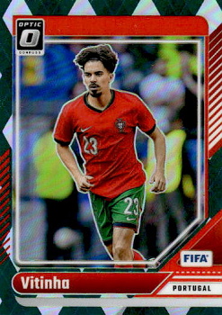 Vitinha Portugal Panini Donruss Soccer 2024/25 Optic Argyle Prizm #125