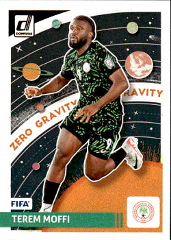 Terem Moffi Nigeria Panini Donruss Soccer 2024/25 Zero Gravity #ZG02