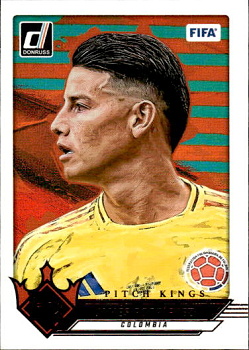 James Rodriguez Colombia Panini Donruss Soccer 2024/25 Pitch Kings #PK05
