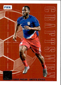 Yunus Musah USA Panini Donruss Soccer 2024/25 Craftsmen Silver #CR01