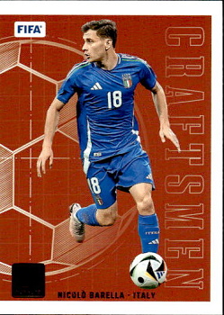 Nicolo Barella Italy Panini Donruss Soccer 2024/25 Craftsmen #CR20