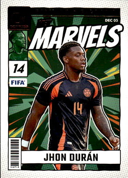 Jhon Duran Colombia Panini Donruss Soccer 2024/25 Net Marvels #NM20