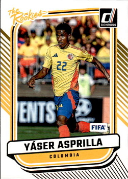 Yaser Asprilla Colombia Panini Donruss Soccer 2024/25 The Rookies #TR01