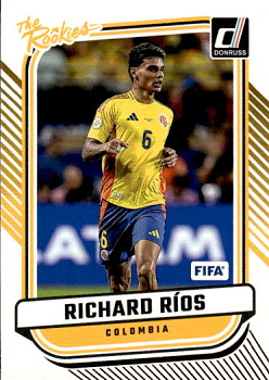 Richard Rios Colombia Panini Donruss Soccer 2024/25 The Rookies #TR02