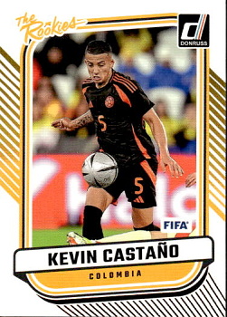 Kevin Castano Colombia Panini Donruss Soccer 2024/25 The Rookies #TR13
