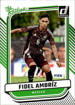 Fidel Ambriz Mexico Panini Donruss Soccer 2024/25 The Rookies #TR16