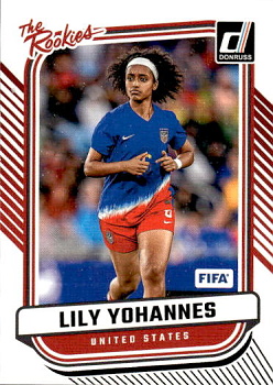 Lily Yohannes USA Panini Donruss Soccer 2024/25 The Rookies #TR20