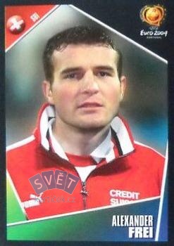 Alexander Frei Switzerland samolepka Panini UEFA EURO 2004 #154