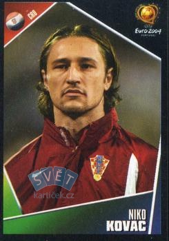Niko Kovac Croatia samolepka Panini UEFA EURO 2004 #166