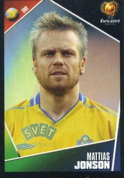 Mattias Jonson Sweden samolepka Panini UEFA EURO 2004 #196
