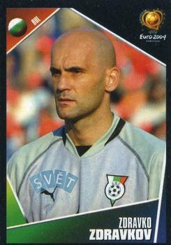 Zdravko Zdravkov Bulgaria samolepka Panini UEFA EURO 2004 #201