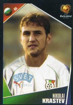 Nikolai Krastev Bulgaria samolepka Panini UEFA EURO 2004 #203