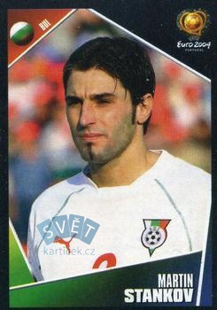 Martin Stankov Bulgaria samolepka Panini UEFA EURO 2004 #205