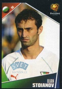 Ilian Stoianov Bulgaria samolepka Panini UEFA EURO 2004 #206