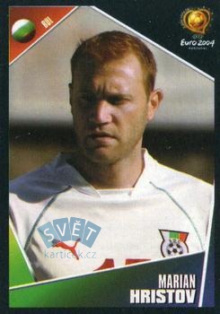 Marian Hristov Bulgaria samolepka Panini UEFA EURO 2004 #210