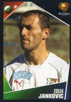 Zoran Jankovic Bulgaria samolepka Panini UEFA EURO 2004 #217